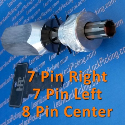 7 or 8 pin offset tubular lock picks