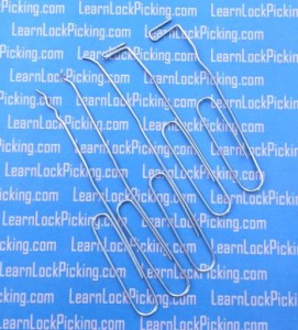 Paperclip Lock Picks